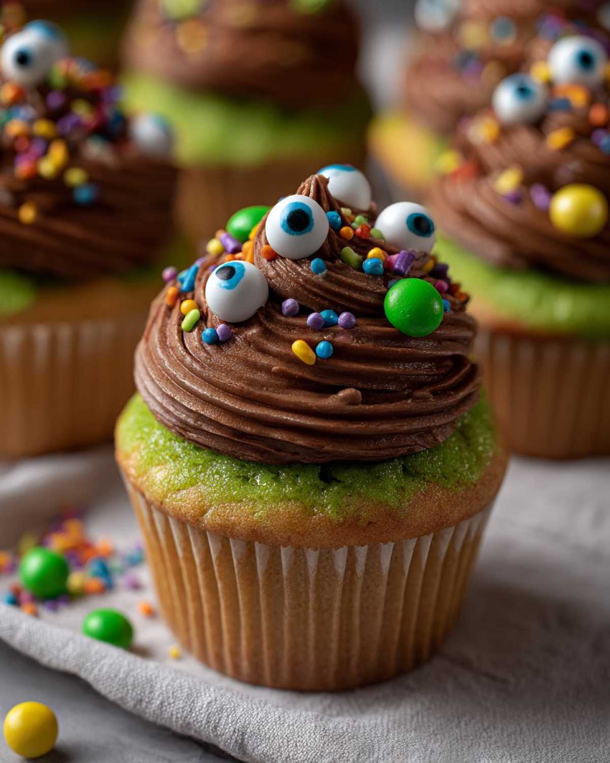 Monster Mash Halloween Cupcakes - detail 3