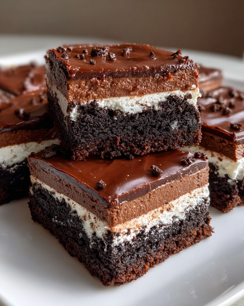 No-Bake Oreo Truffle Brownies - detail 4