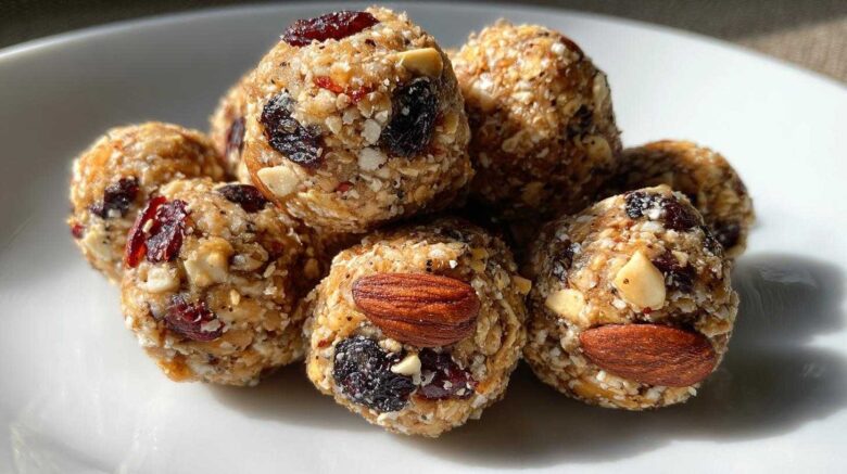 No-Bake Trail Mix Energy Bites