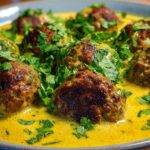 One-Pot Coconut Curry Meatballs