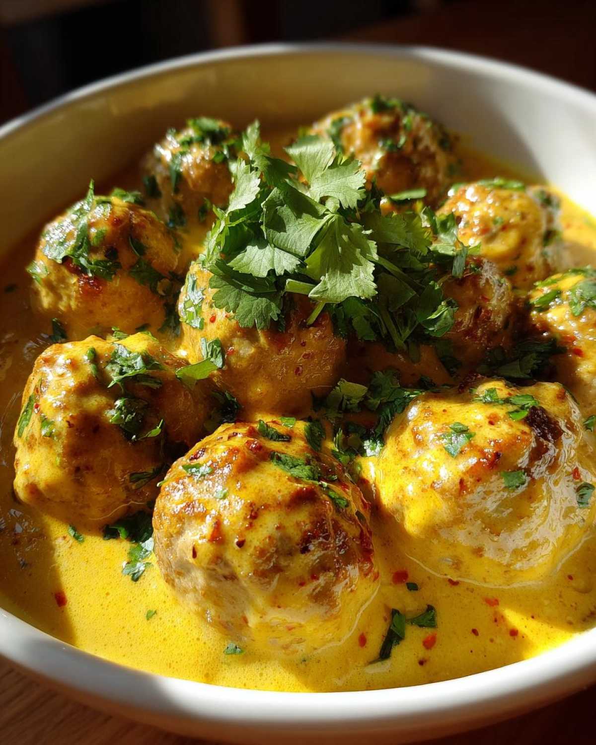 One-Pot Coconut Curry Meatballs - detail 4
