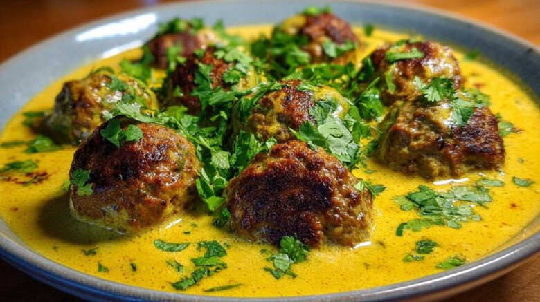 One-Pot Coconut Curry Meatballs