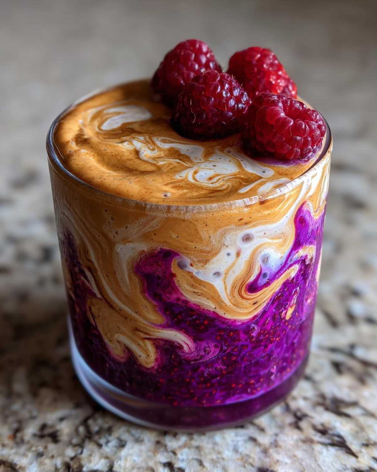 PB&J Overnight Chia Pudding - detail 1