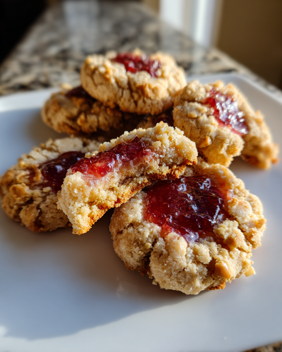 PB&J Thumbprint Cookies - detail 4