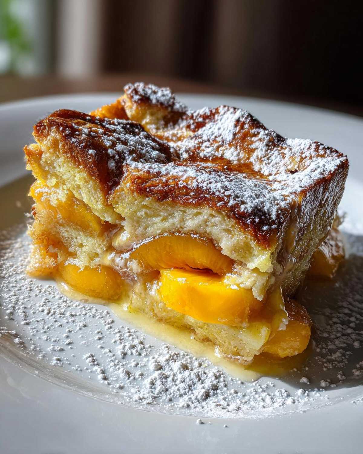 Peaches and Cream Overnight French Toast - detail 4