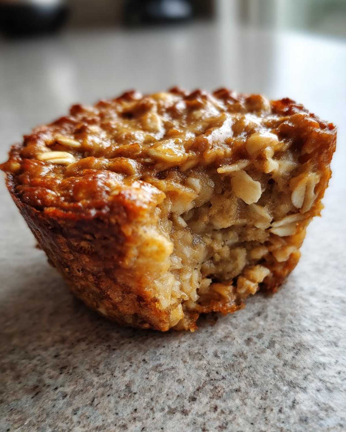 Peanut Butter Banana Baked Oatmeal Cups - detail 3