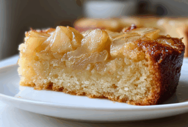 Pear Ginger Upside-Down Cake