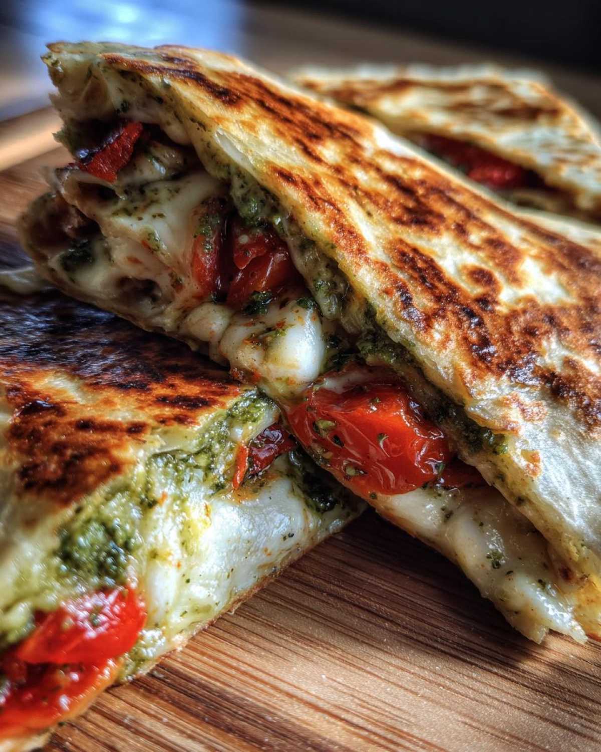 Pesto Caprese Quesadillas - detail 3