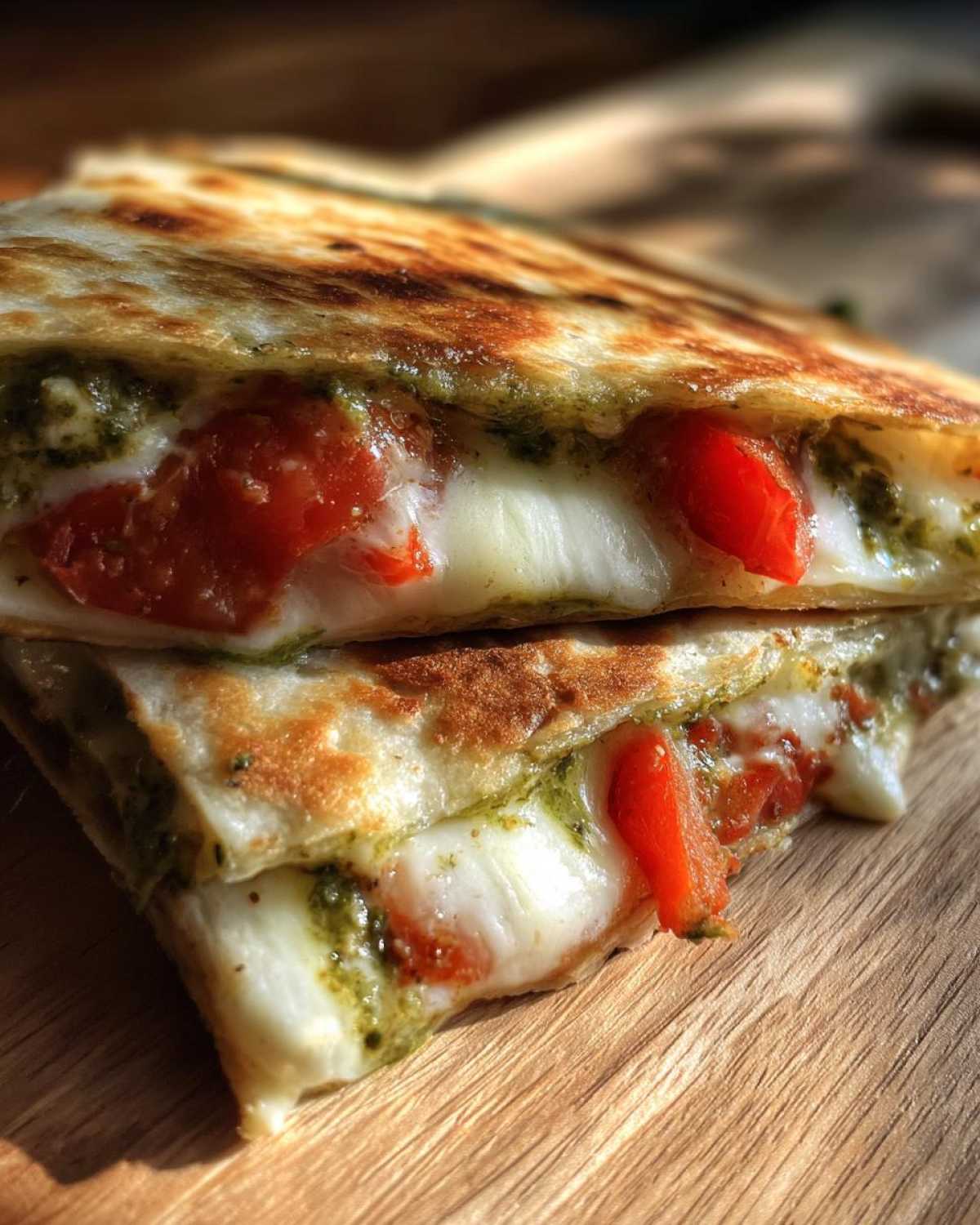 Pesto Caprese Quesadillas - detail 4