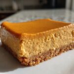 Pumpkin Spice Latte Cheesecake Bars