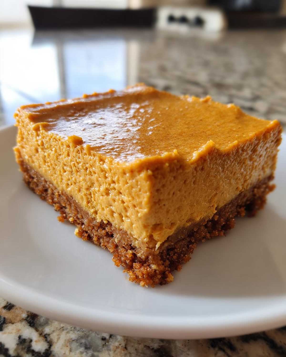 Pumpkin Spice Latte Cheesecake Bars - detail 4