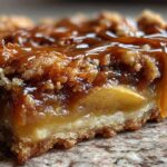 Salted Caramel Apple Pie Bars