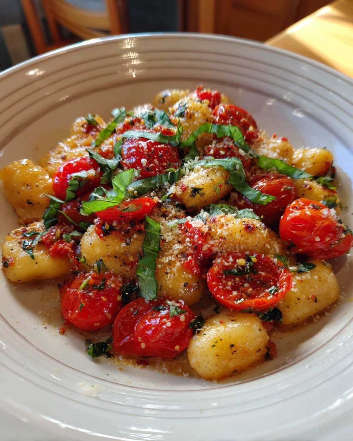 Skillet Gnocchi with Burst Cherry Tomatoes - detail 3