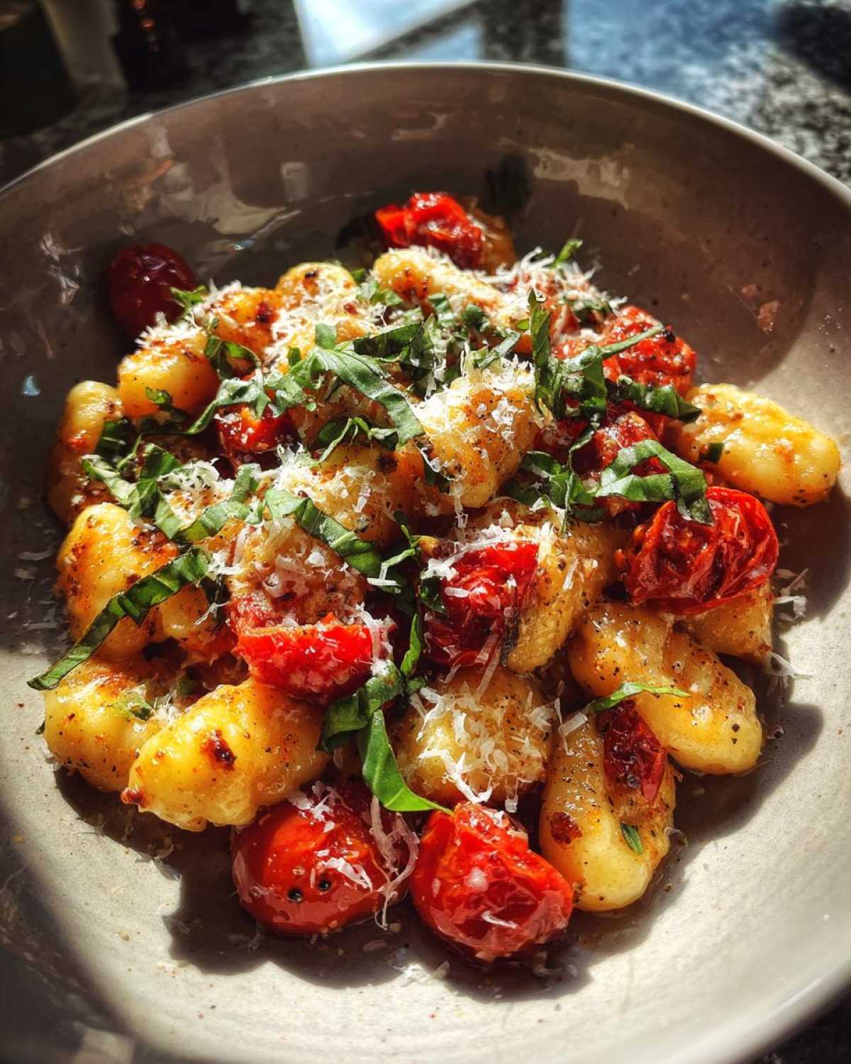 Skillet Gnocchi with Burst Cherry Tomatoes - detail 4