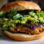 Smoky Chipotle Guacamole Turkey Burgers