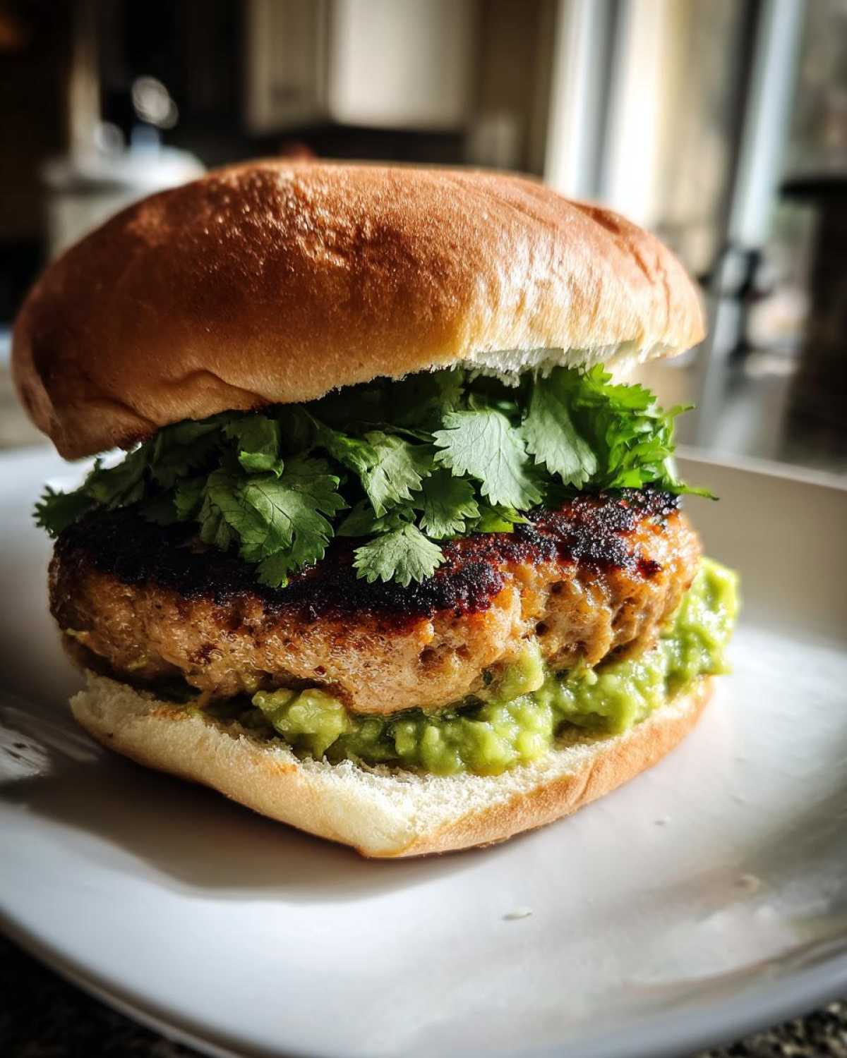 Smoky Chipotle Guacamole Turkey Burgers - detail 4