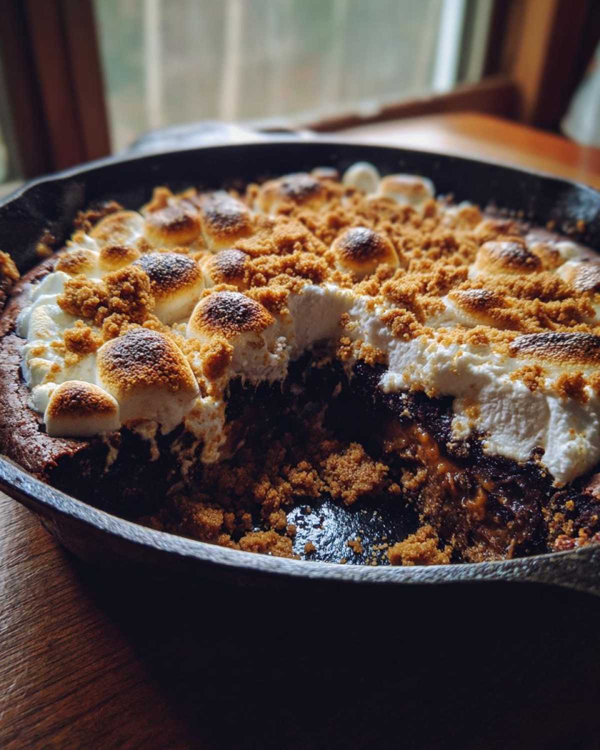 S’mores Skillet Brownie - detail 4