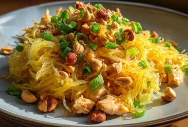 Spaghetti Squash Pad Thai