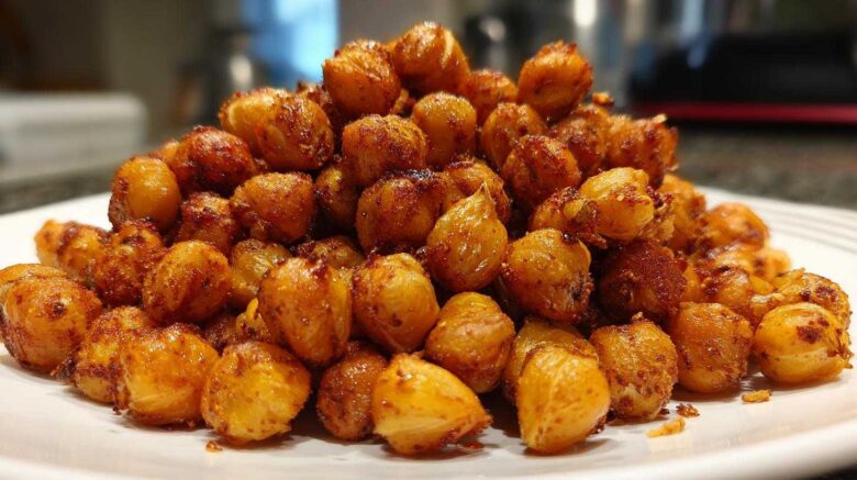Spicy Roasted Chickpeas Crunch