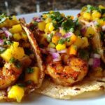 Spicy Shrimp Tacos with Mango Salsa