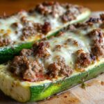 Taco-Stuffed Zucchini Boats