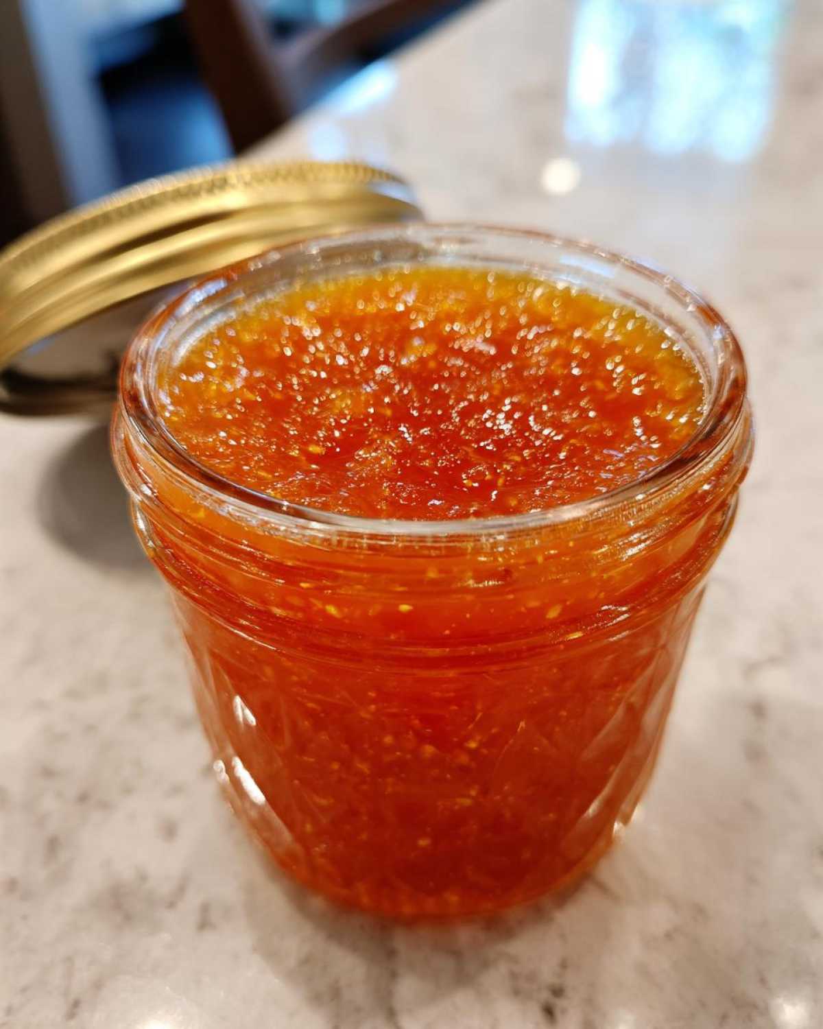 Vanilla Bean Peach Jam - detail 1