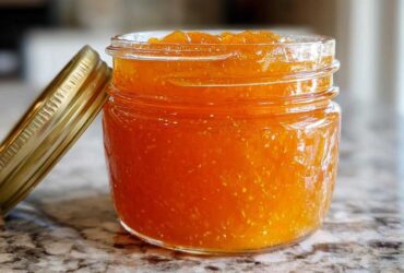 Vanilla Bean Peach Jam