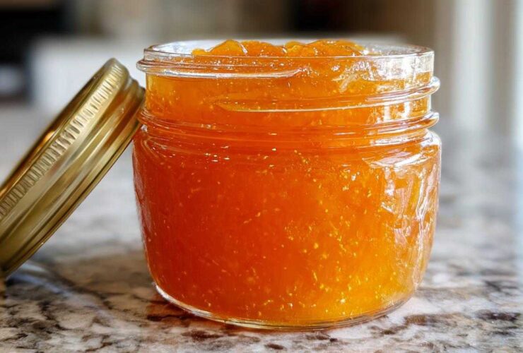 Vanilla Bean Peach Jam