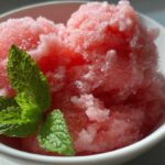 Watermelon Mint Sorbet