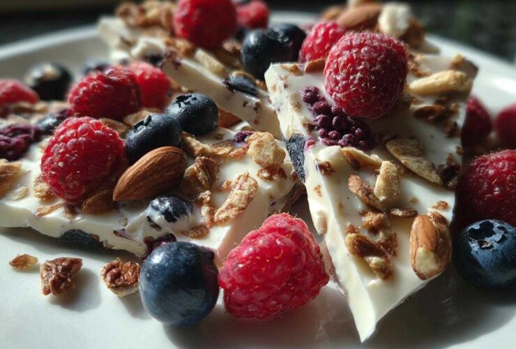 Yogurt Parfait Frozen Bark