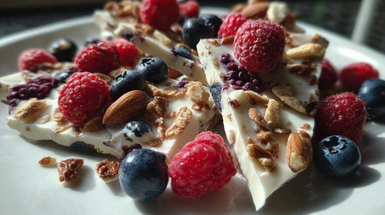 Yogurt Parfait Frozen Bark