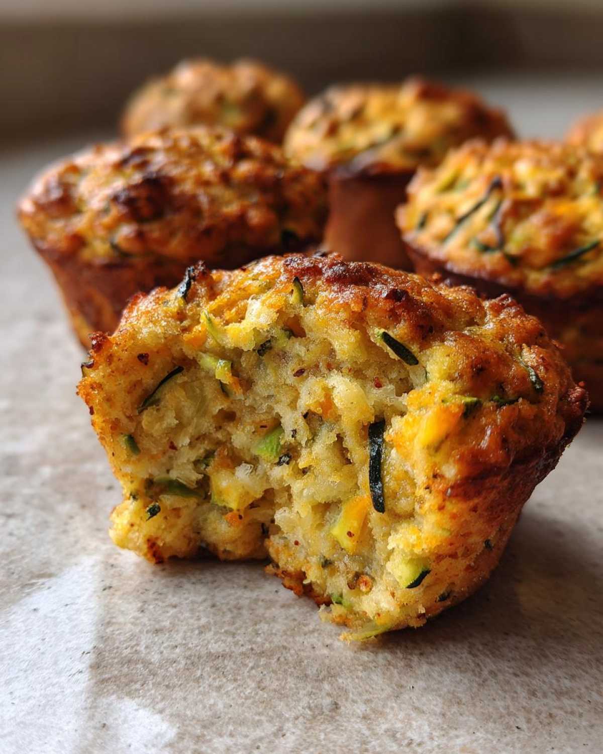 Zucchini Pumpkin Breakfast Muffins - detail 3