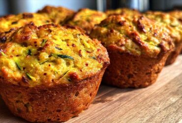 Zucchini Pumpkin Breakfast Muffins