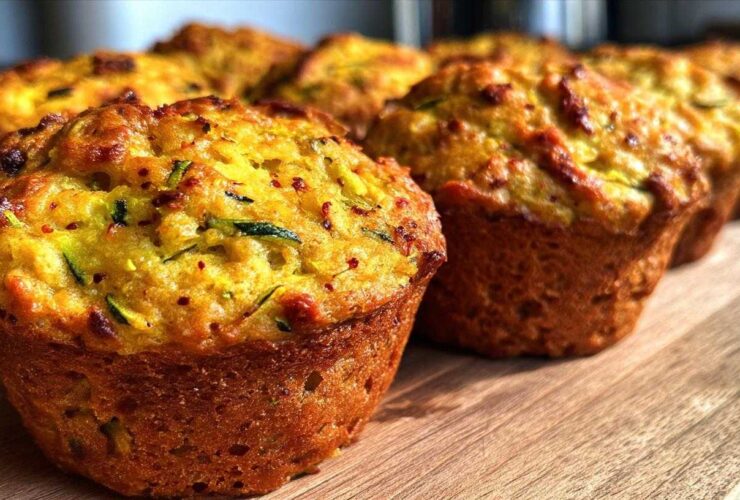 Zucchini Pumpkin Breakfast Muffins